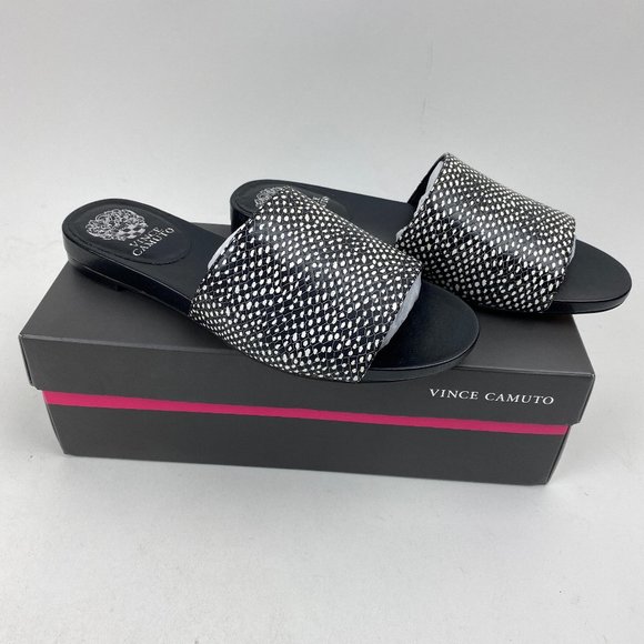 Vince Camuto | Shoes | Vince Camuto Single Band Slides Haydan A36423 | Poshmark